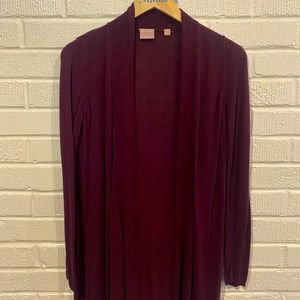 Devotion by Cyrus cardigan duster sweater - size small